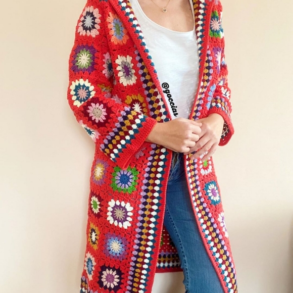 Granny square cardigan - Picture 10 of 10